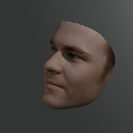 PopFace BaseMesh - Chris Hemsworth 3D model_2