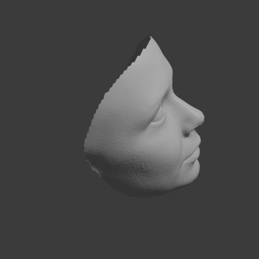 PopFace BaseMesh - Elizabeth Olsen 3D model_11