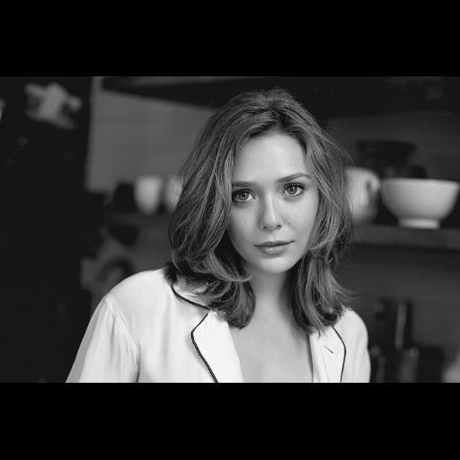 PopFace BaseMesh - Elizabeth Olsen 3D model_1