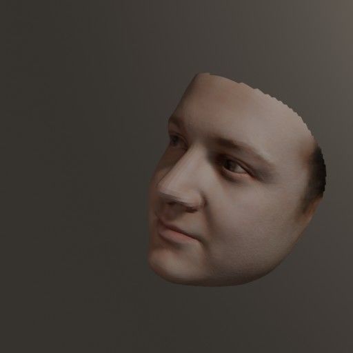 PopFace BaseMesh - Jeremy Renner 3D model_2