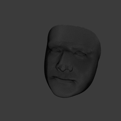 PopFace BaseMesh - Jeremy Renner 3D model_12