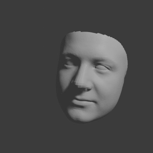 PopFace BaseMesh - Jeremy Renner 3D model_8