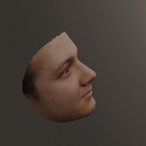 PopFace BaseMesh - Jeremy Renner 3D model_6