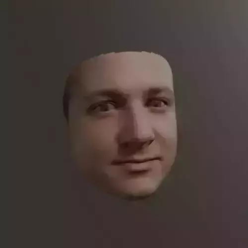 PopFace BaseMesh - Jeremy Renner 3D model