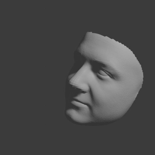 PopFace BaseMesh - Jeremy Renner 3D model_7