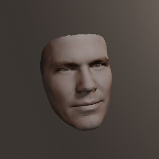 PopFace BaseMesh - Josh Brolin 3D model_4