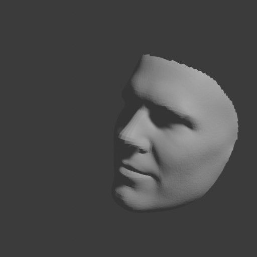 PopFace BaseMesh - Josh Brolin 3D model_7