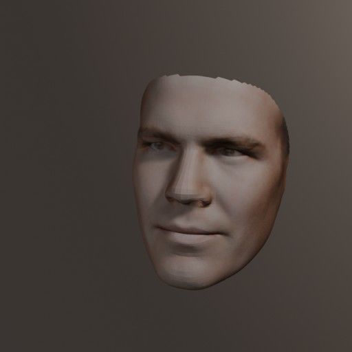 PopFace BaseMesh - Josh Brolin 3D model_3