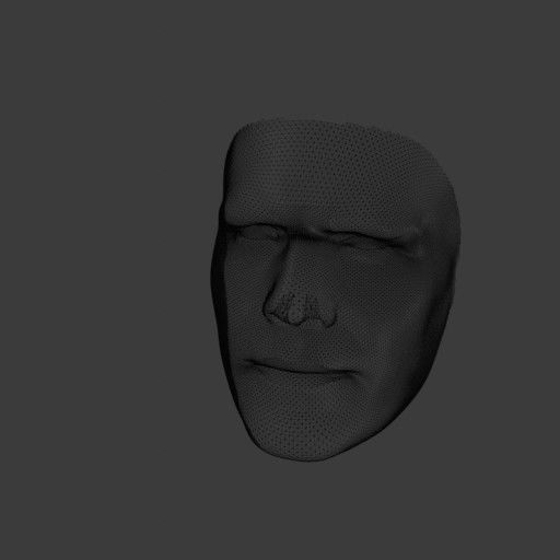 PopFace BaseMesh - Josh Brolin 3D model_12