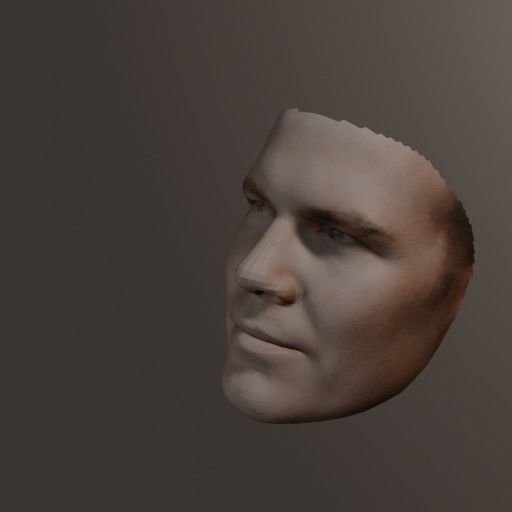 PopFace BaseMesh - Josh Brolin 3D model_2