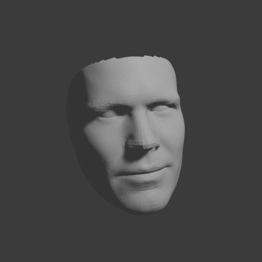 PopFace BaseMesh - Josh Brolin 3D model_9
