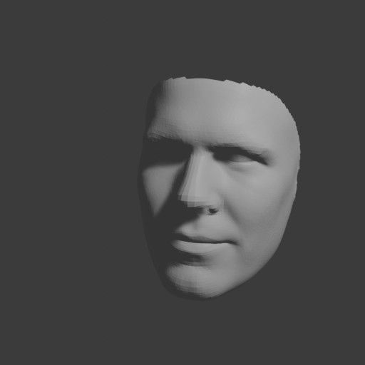 PopFace BaseMesh - Josh Brolin 3D model_8