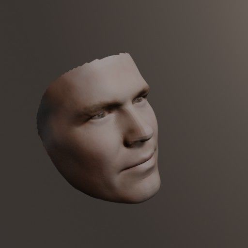 PopFace BaseMesh - Josh Brolin 3D model_5
