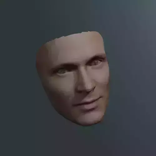 PopFace BaseMesh - Paul Bettany