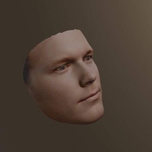 PopFace BaseMesh - Chris Pratt 3D model_5