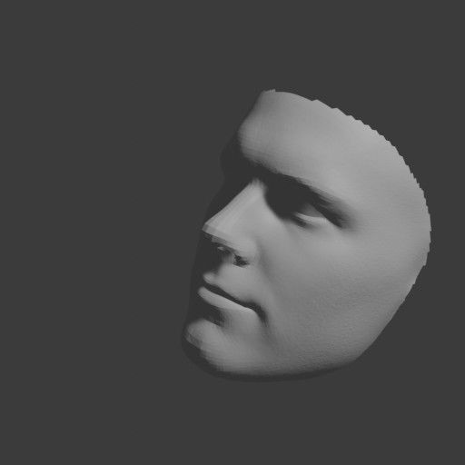 PopFace BaseMesh - Chris Pratt 3D model_7