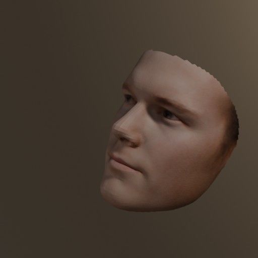 PopFace BaseMesh - Chris Pratt 3D model_2