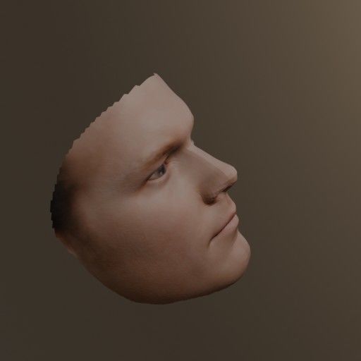 PopFace BaseMesh - Chris Pratt 3D model_6