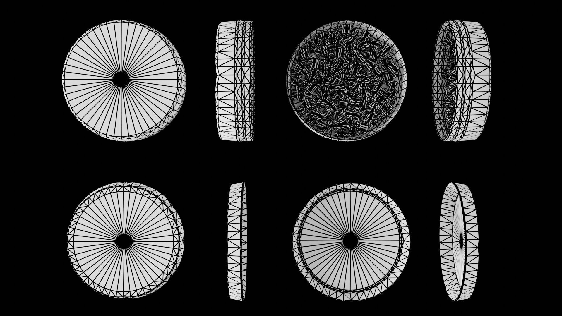 Remington 1858 New Model Army Revolver Low-poly 3D model_26