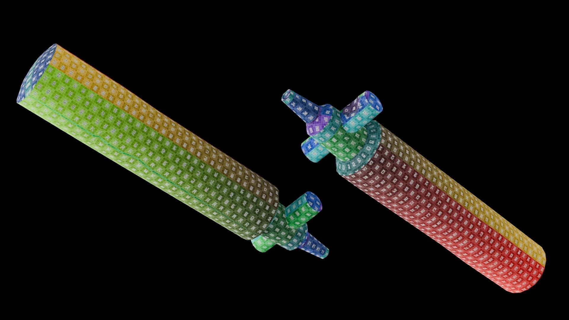 Remington 1858 New Model Army Revolver Low-poly 3D model_64