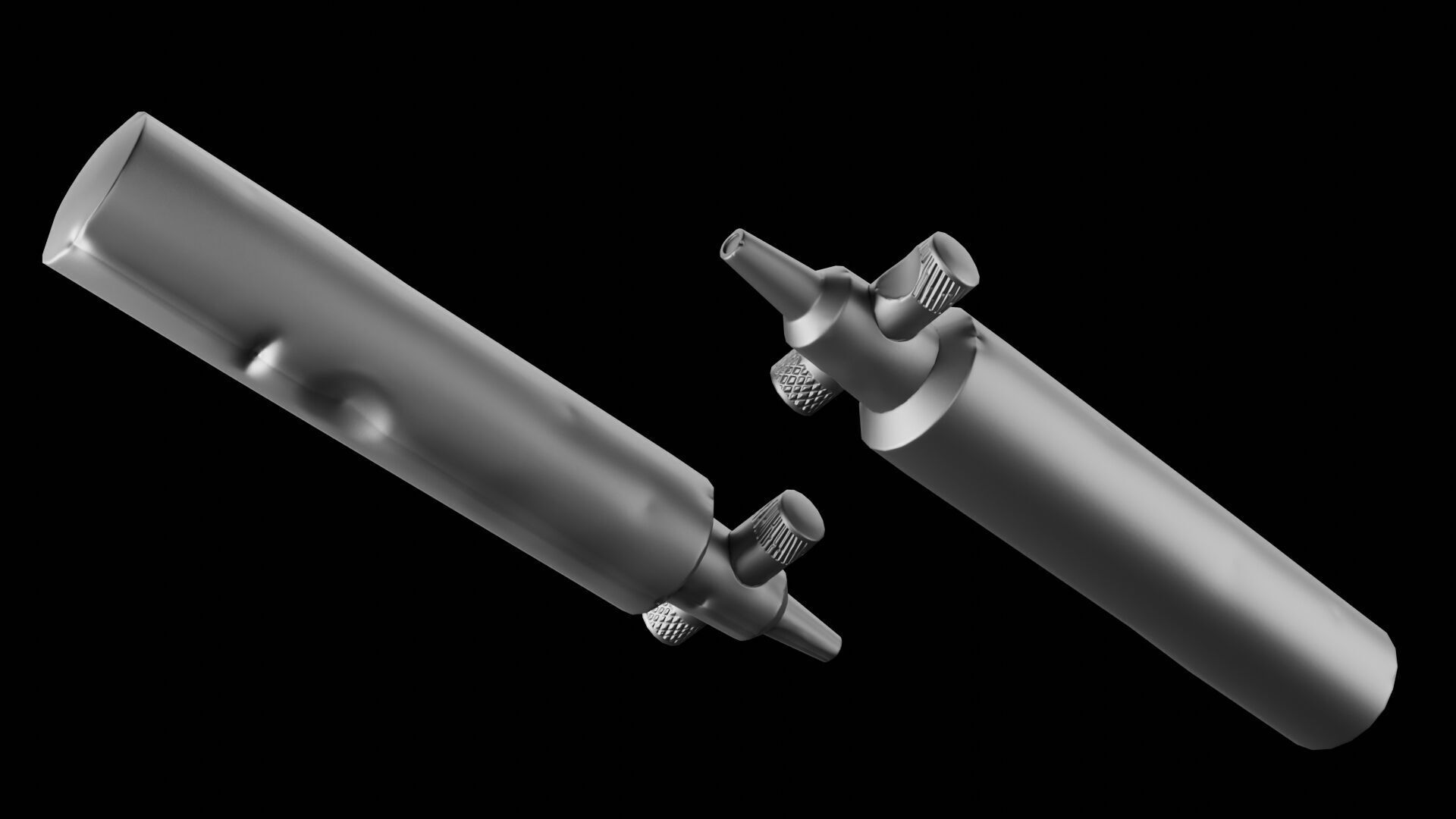 Remington 1858 New Model Army Revolver Low-poly 3D model_51