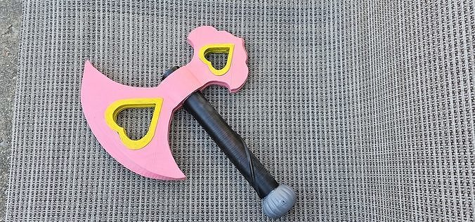 MELANIE MARTINEZ Trilogy Tour Heart Axe 3D print model