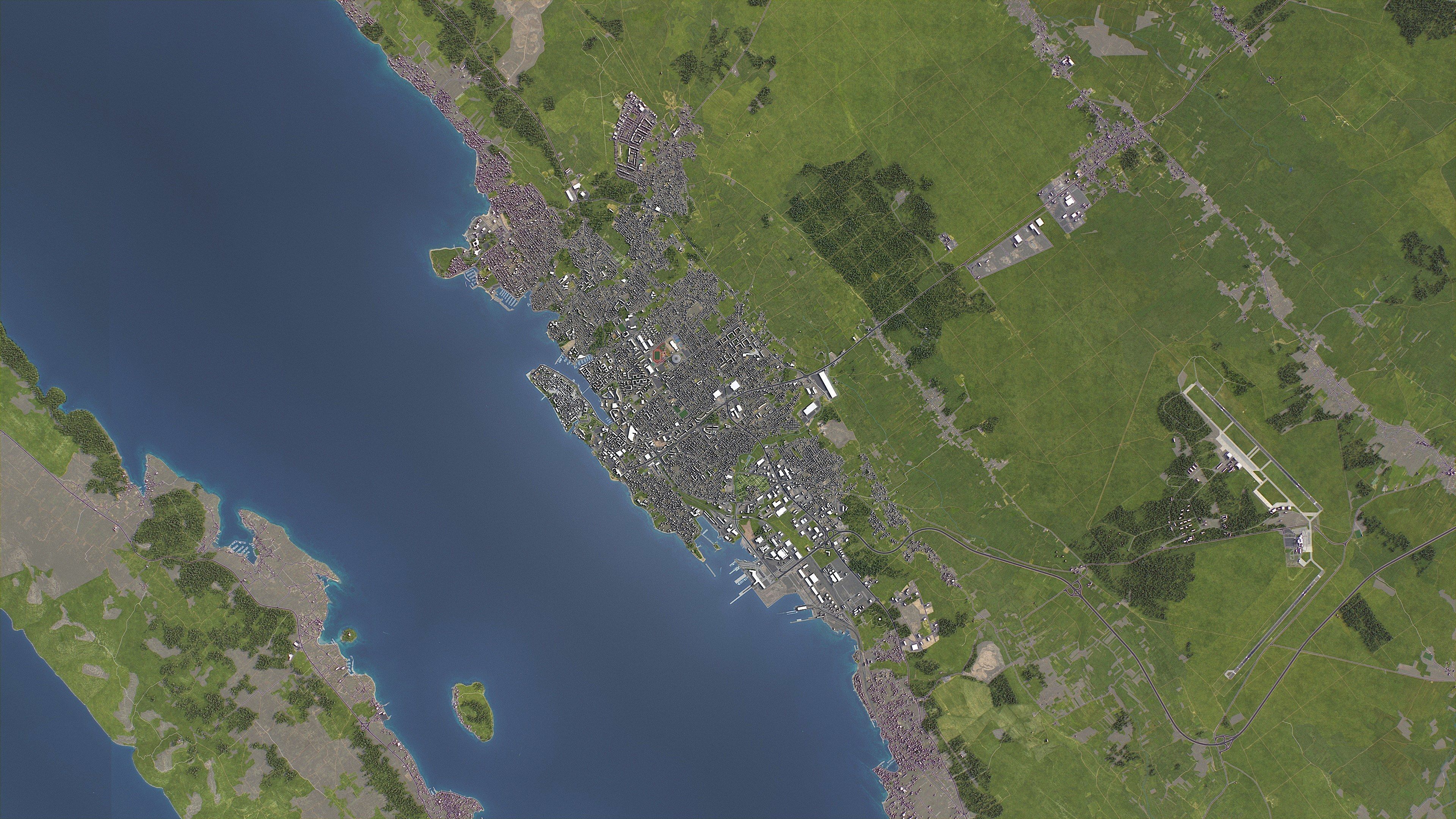 Zadar - 3D City Model Low-poly 3D model_12