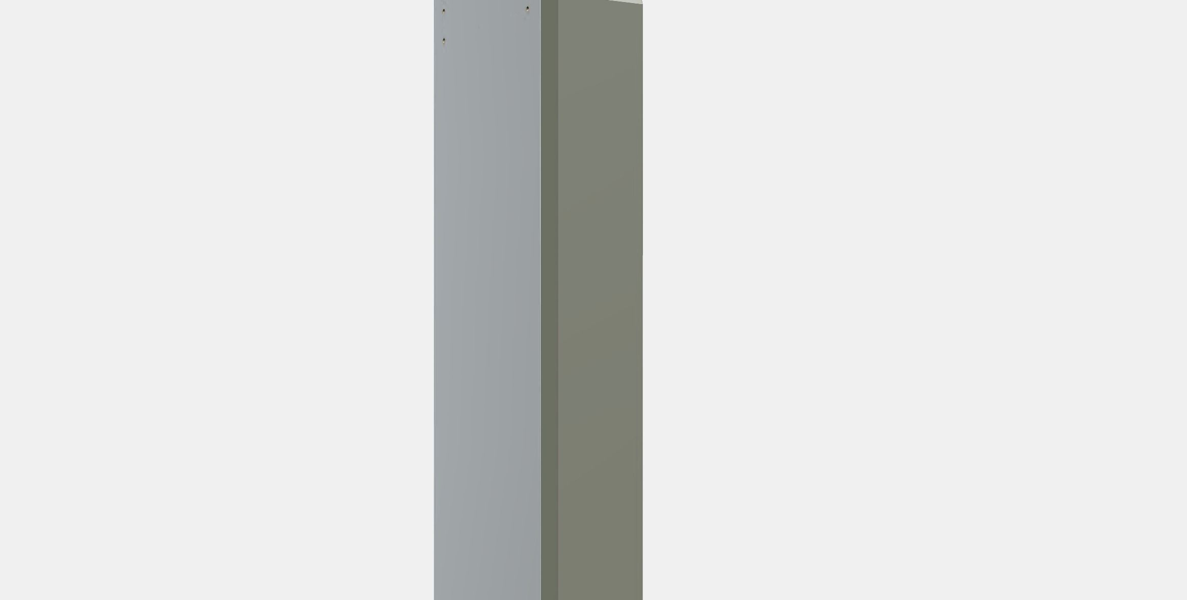 UPPLOV 2-p door f corner base cabinet set Low-poly 3D model_9