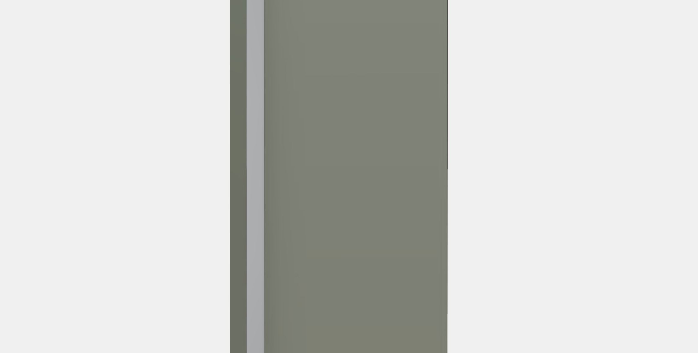 UPPLOV 2-p door f corner base cabinet set Low-poly 3D model_11