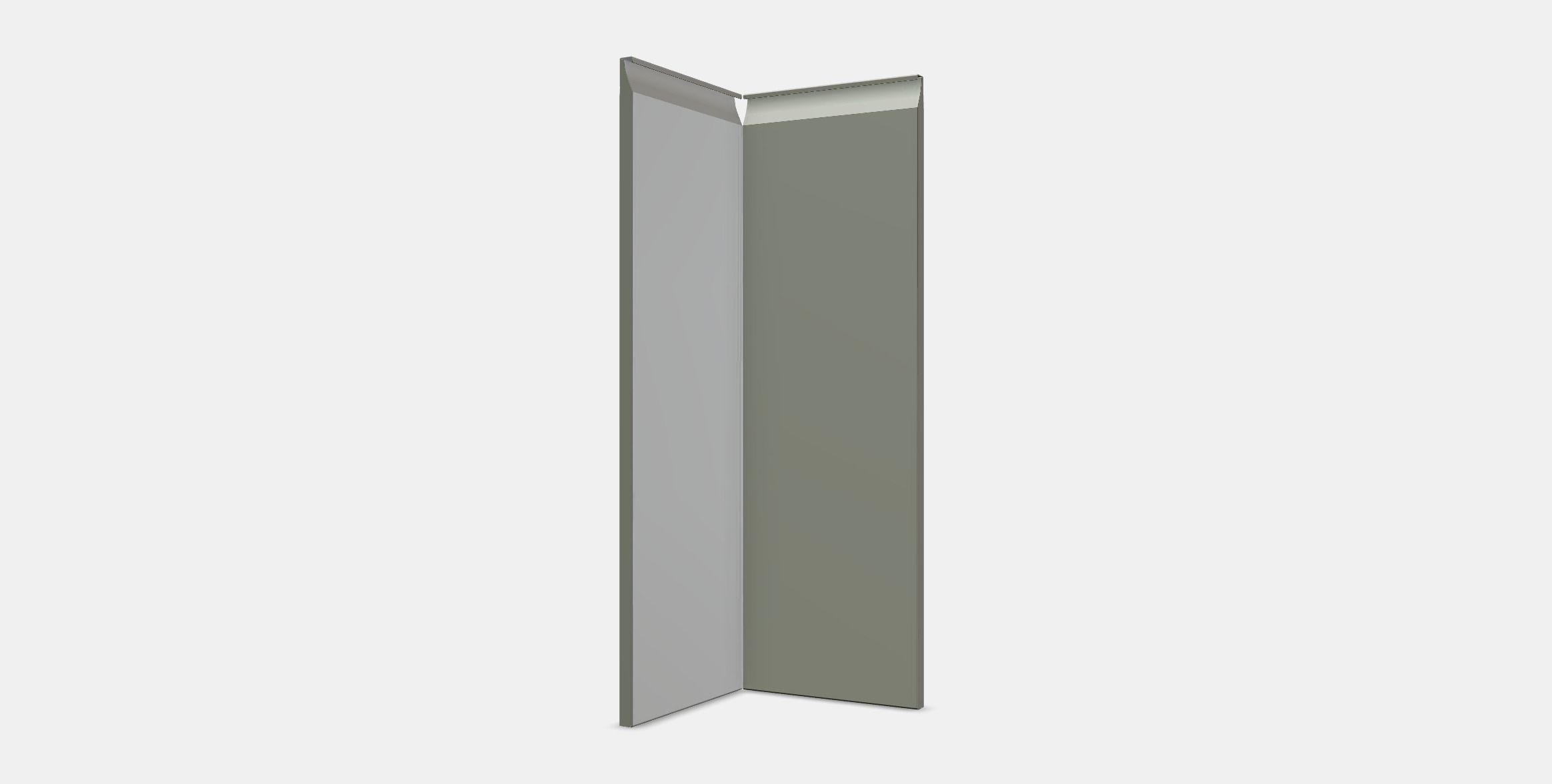 UPPLOV 2-p door f corner base cabinet set Low-poly 3D model_12