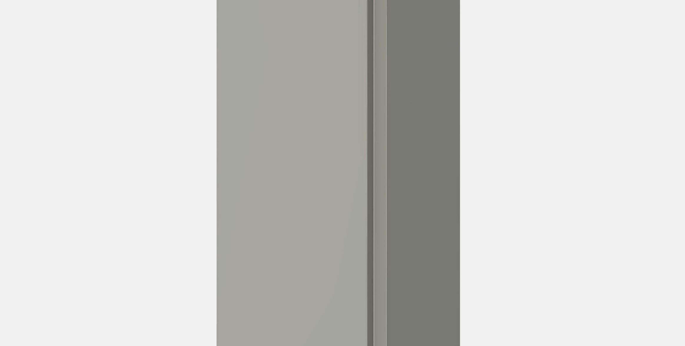 UPPLOV 2-p door f corner base cabinet set Low-poly 3D model_7