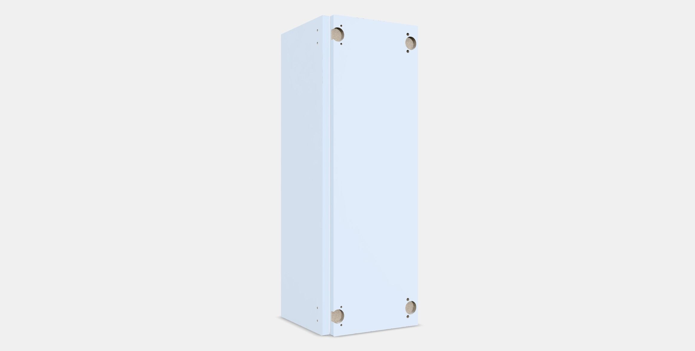 AXSTAD 2-p door f corner base cabinet set Low-poly 3D model_16