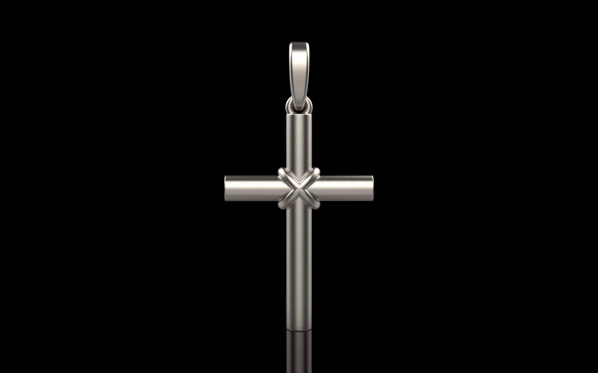 Lightweight tube cross model 525 3D print model_19