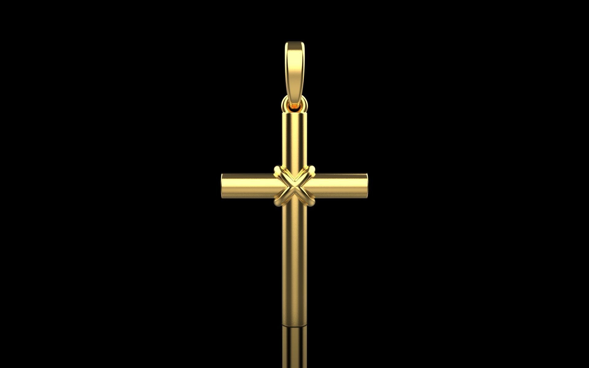 Lightweight tube cross model 525 3D print model_18