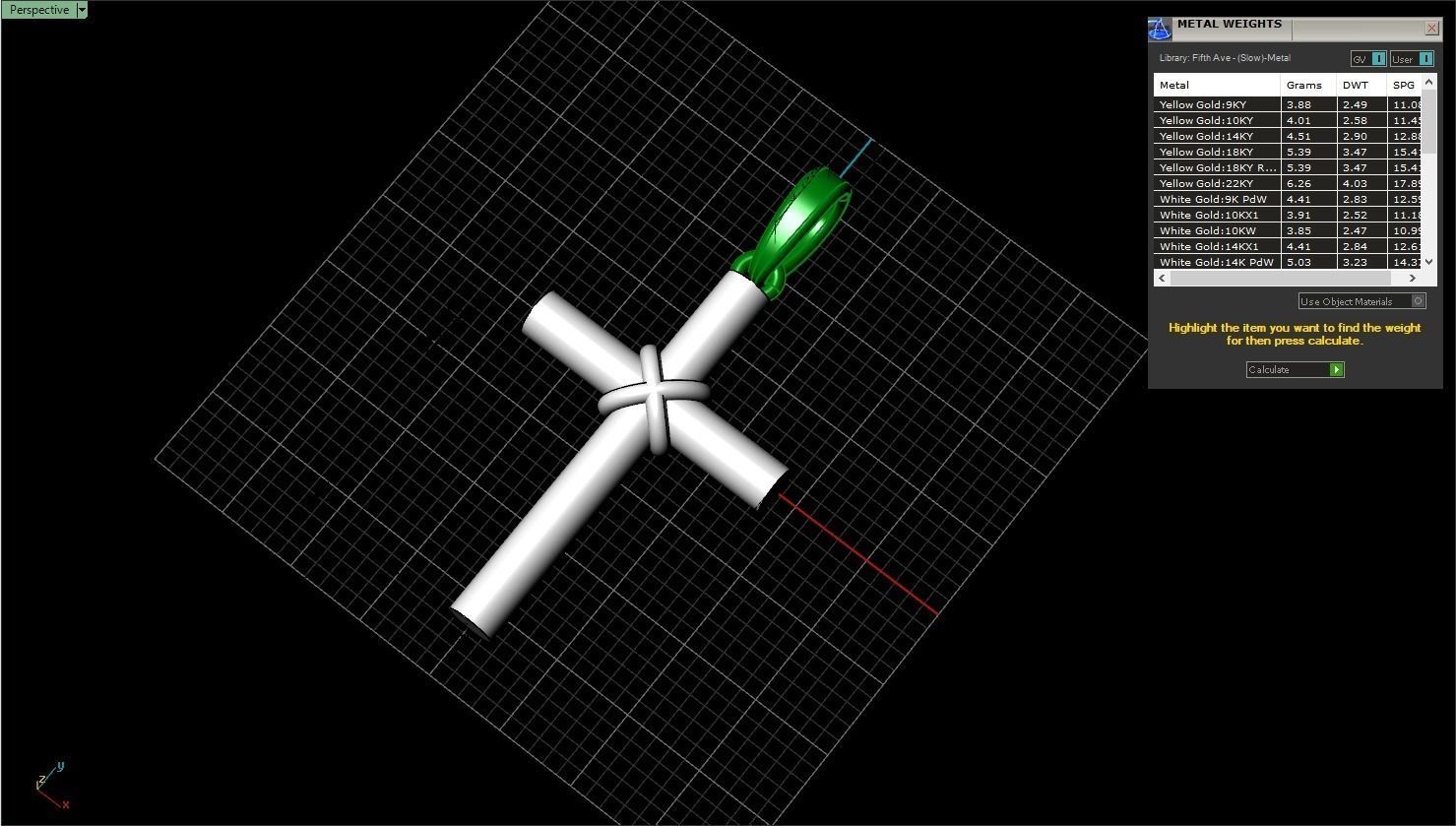 Lightweight tube cross model 525 3D print model_4