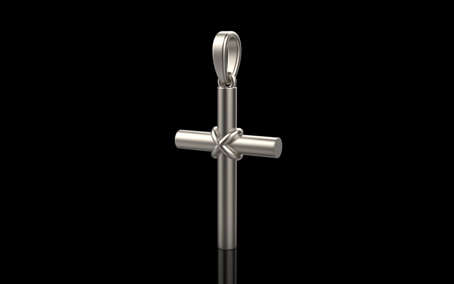 Lightweight tube cross model 525 3D print model_13