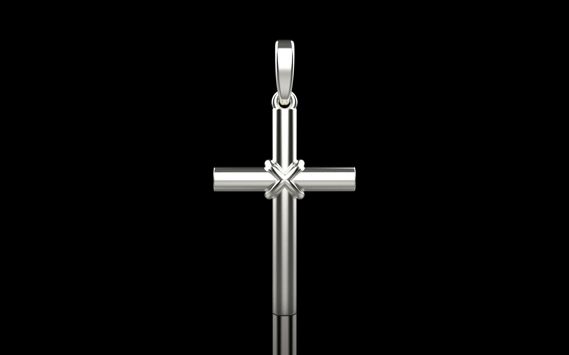 Lightweight tube cross model 525 3D print model_22