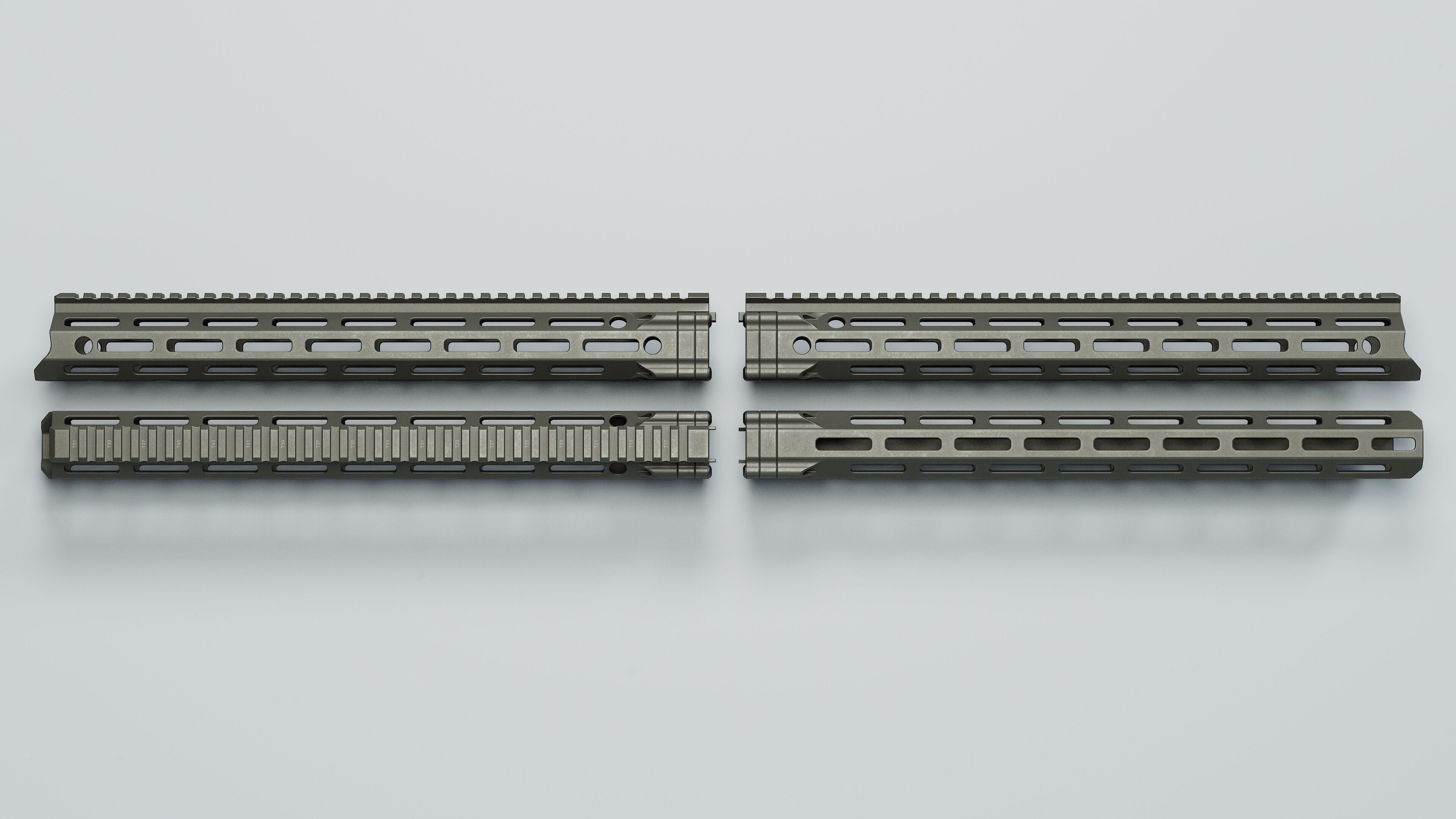 MFR Handguards - Replica Low-poly 3D model_32