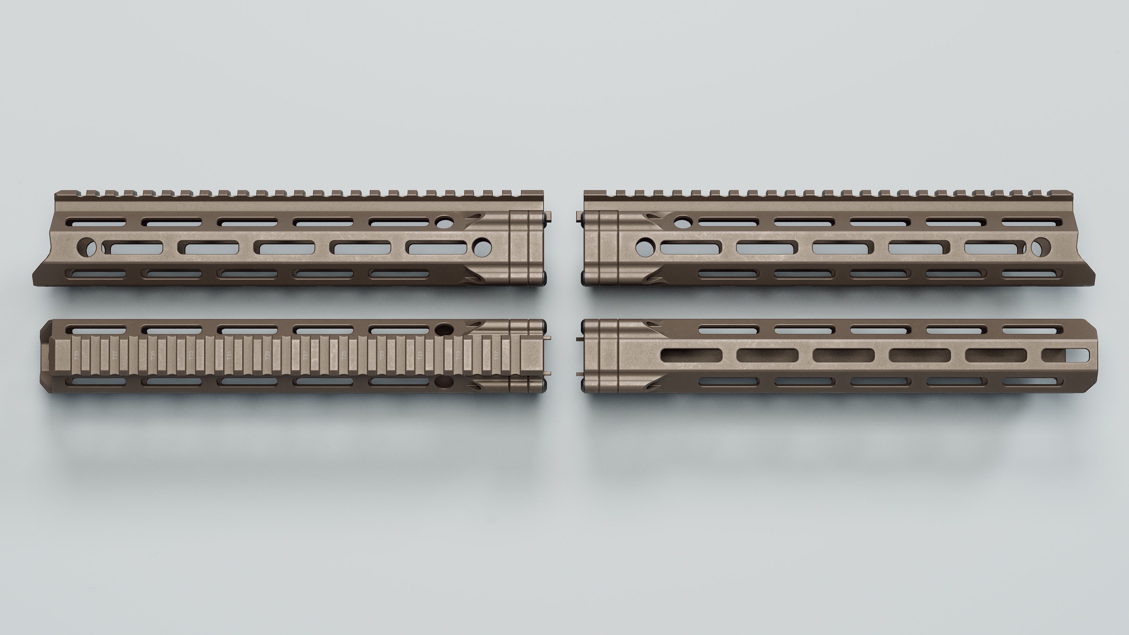 MFR Handguards - Replica Low-poly 3D model_21