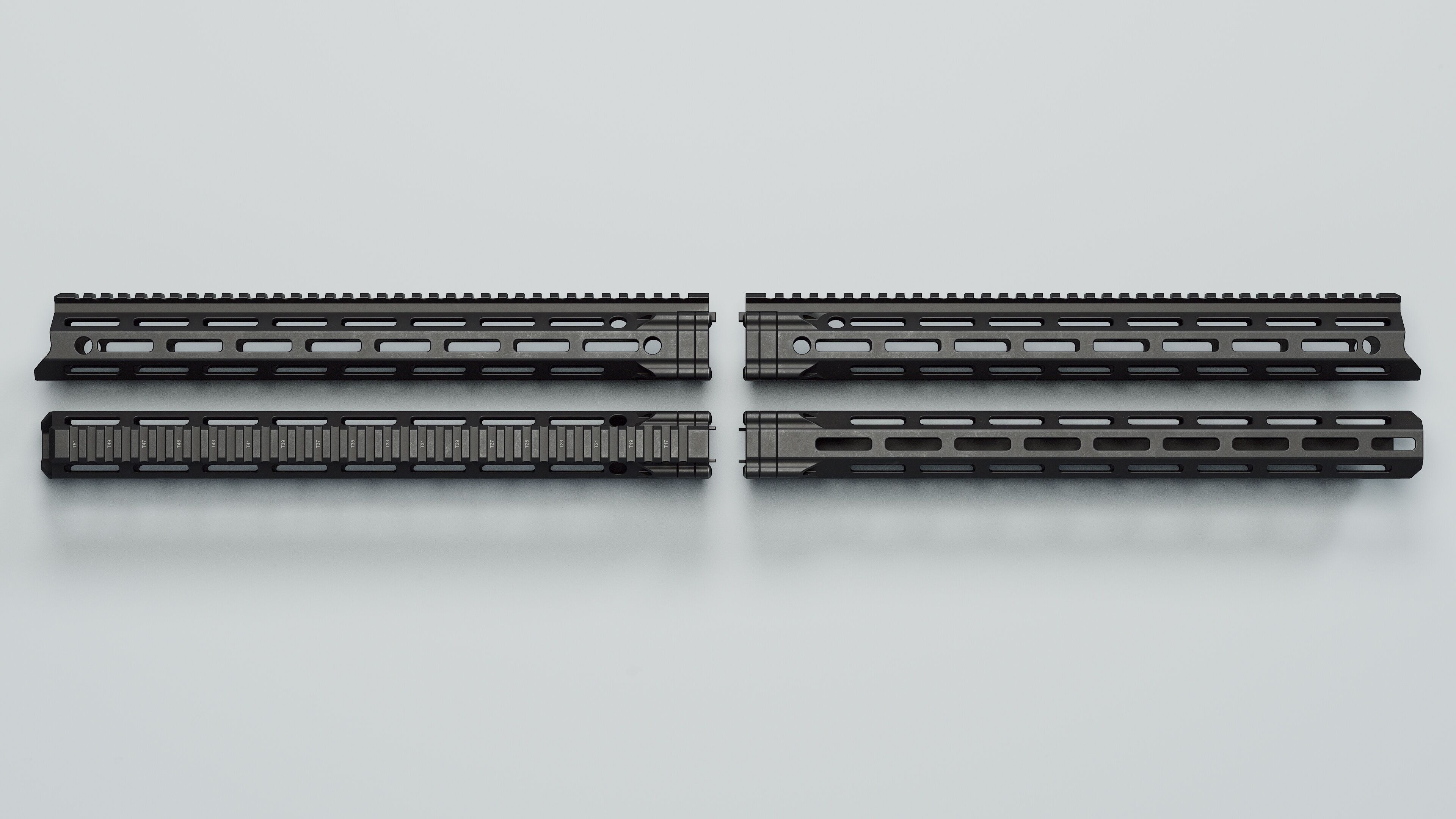 MFR Handguards - Replica Low-poly 3D model_30