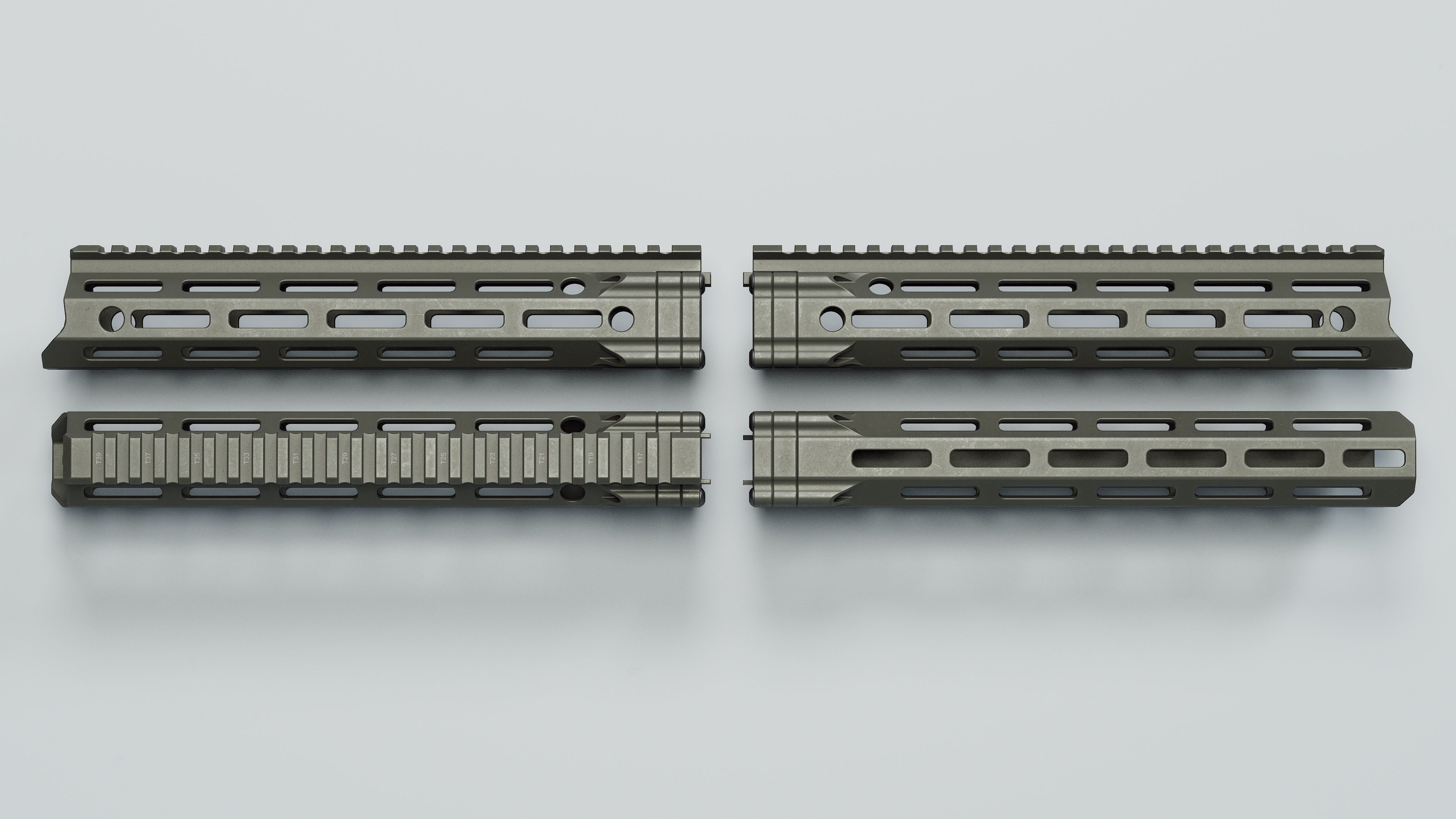 MFR Handguards - Replica Low-poly 3D model_20