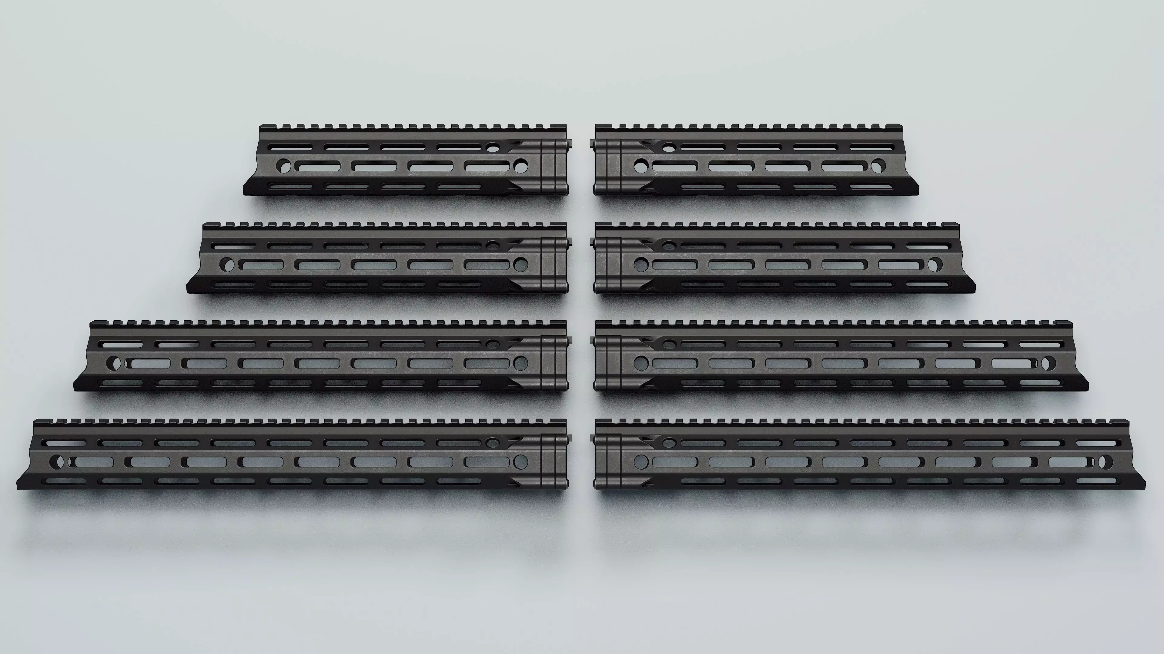 MFR Handguards - Replica Low-poly 3D model_0