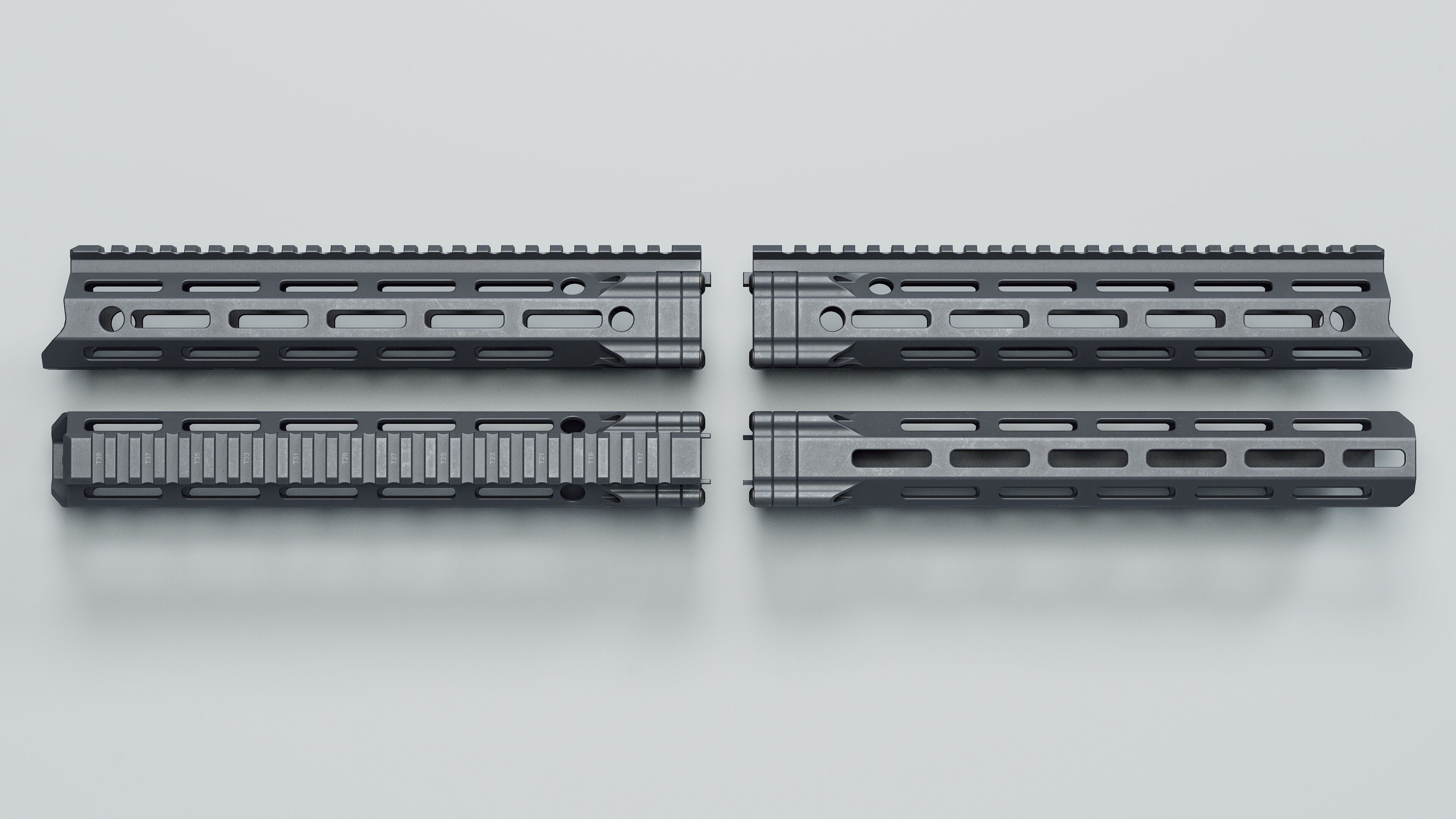 MFR Handguards - Replica Low-poly 3D model_23