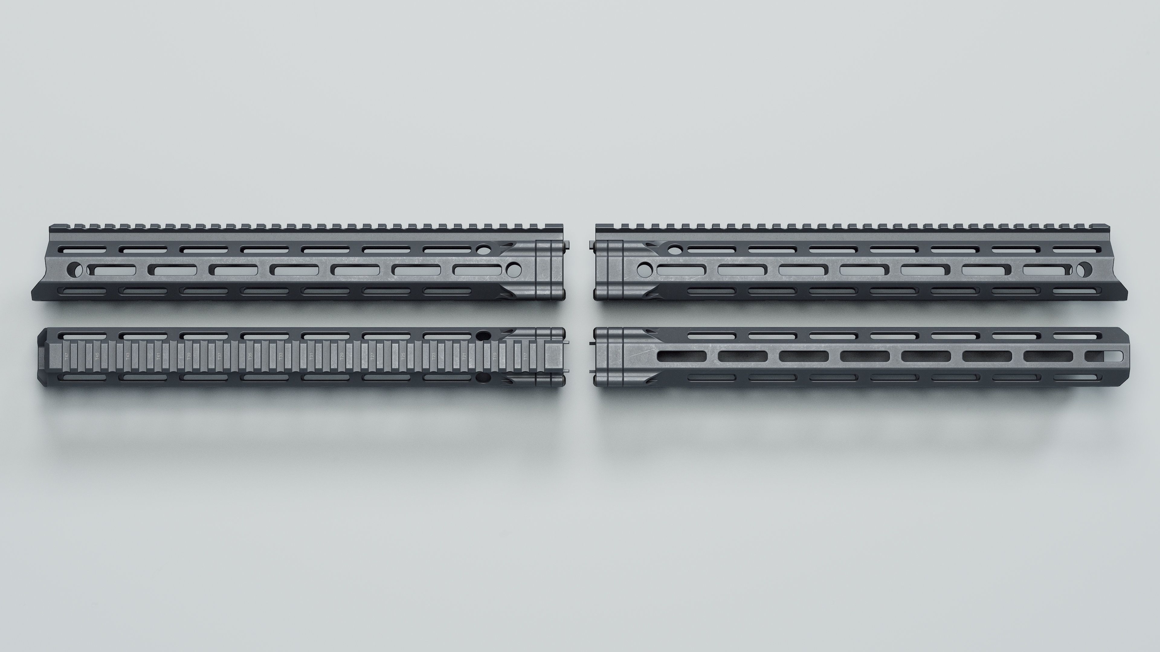 MFR Handguards - Replica Low-poly 3D model_29