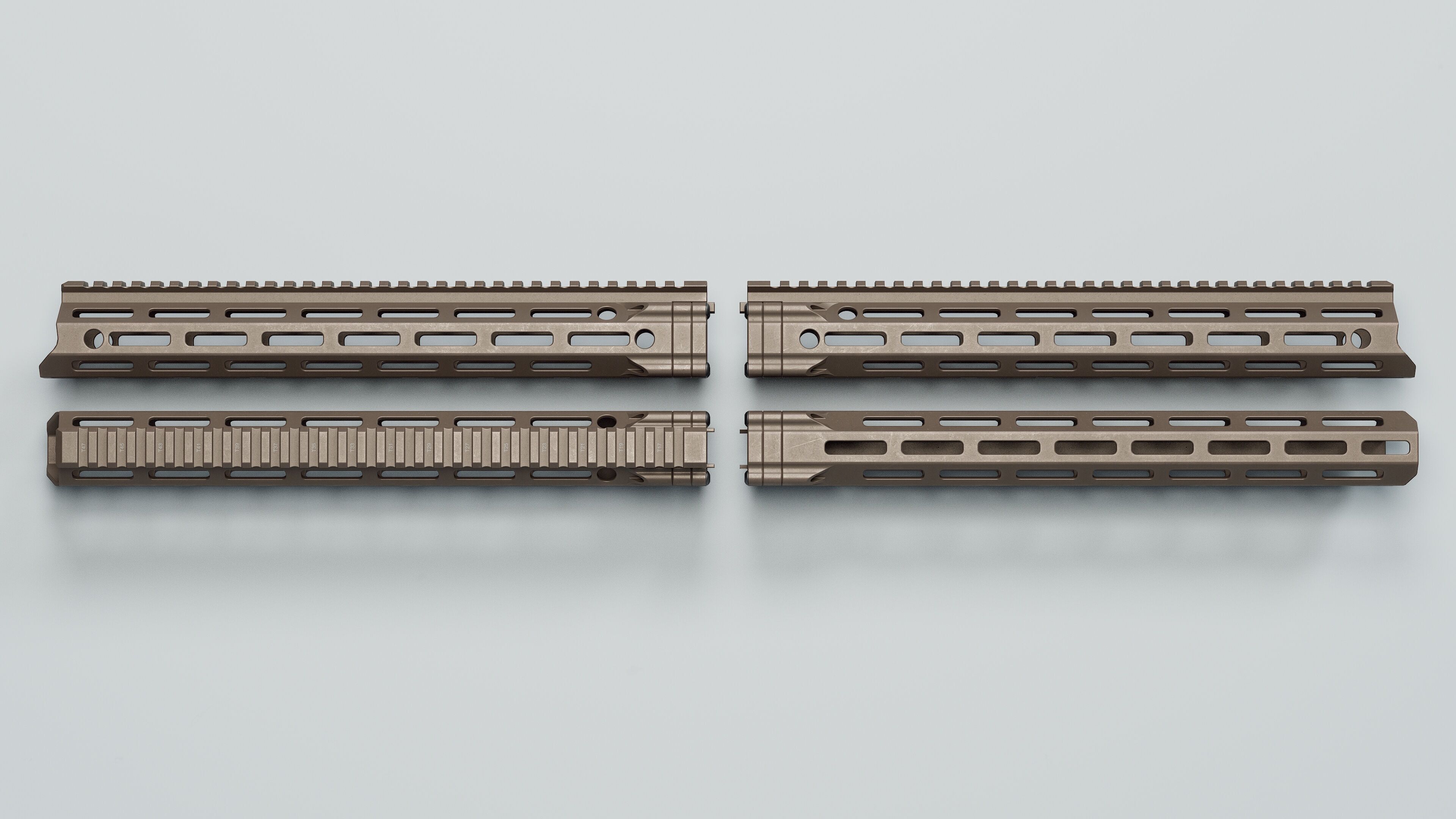 MFR Handguards - Replica Low-poly 3D model_27