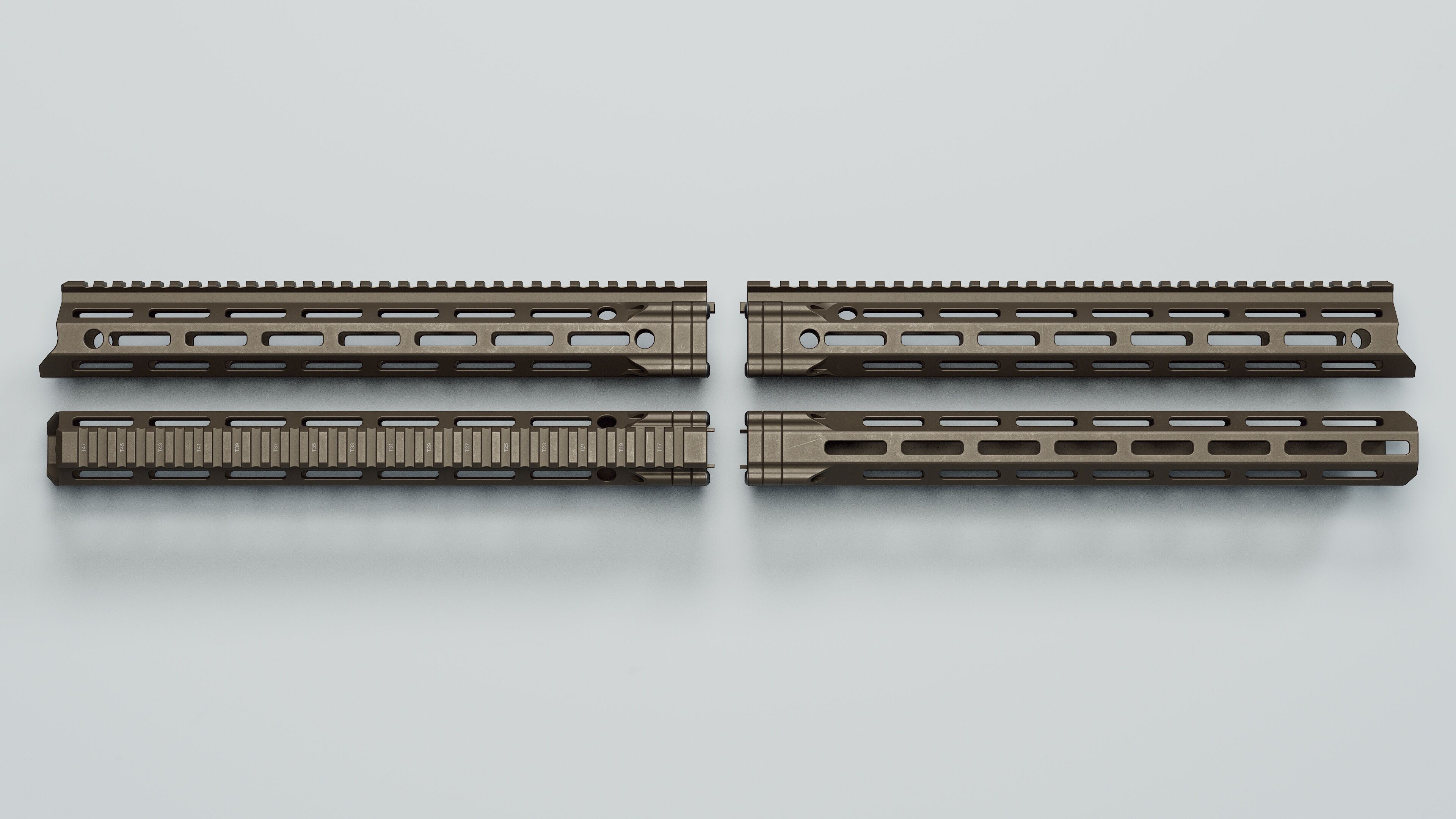 MFR Handguards - Replica Low-poly 3D model_28