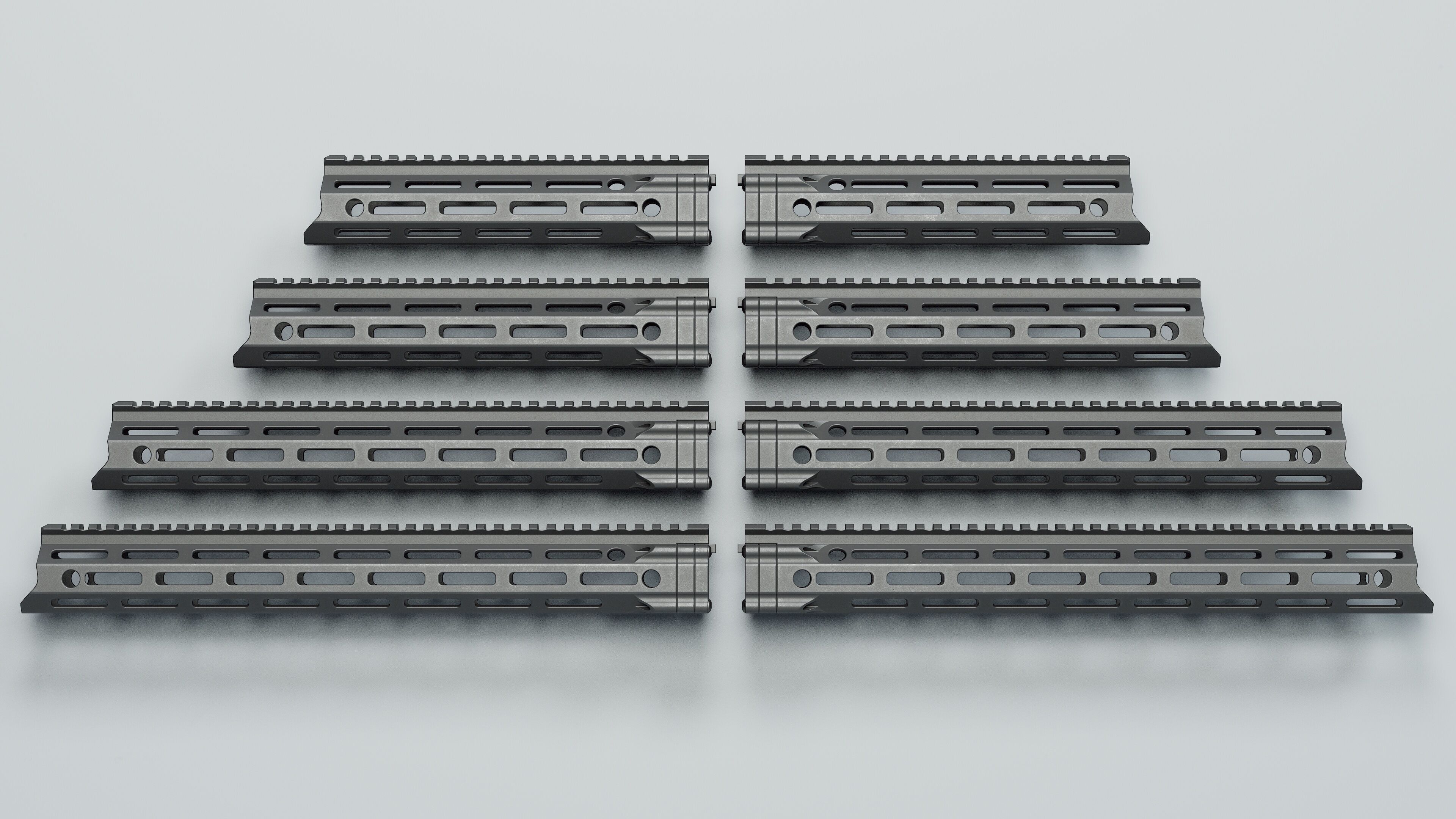 MFR Handguards - Replica Low-poly 3D model_1