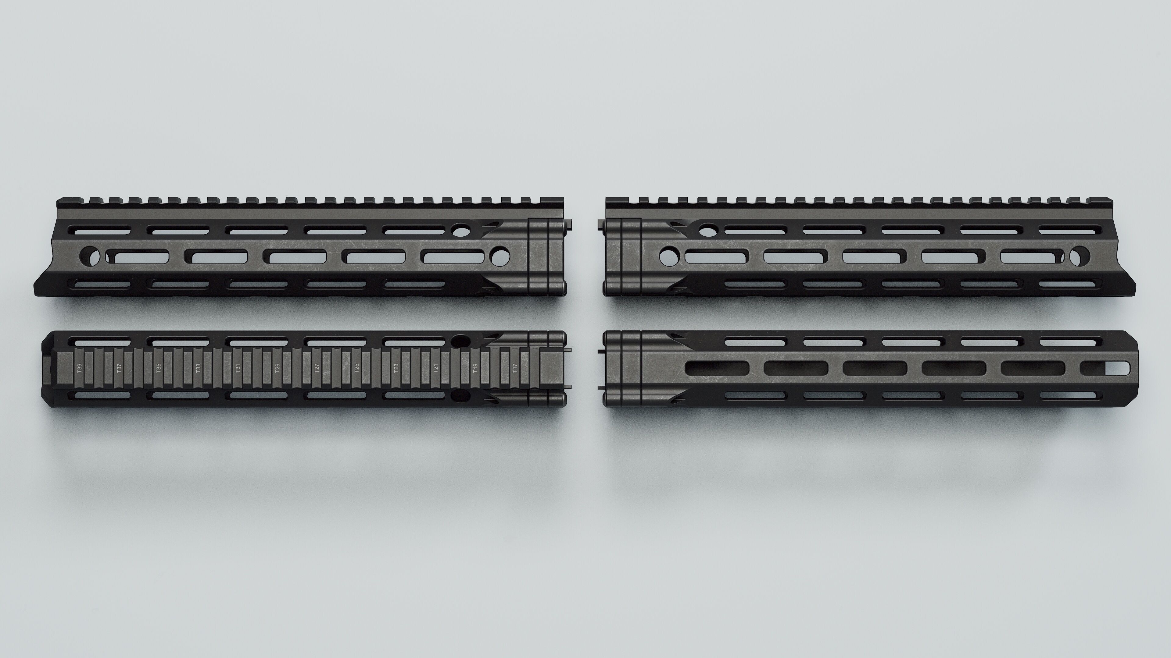 MFR Handguards - Replica Low-poly 3D model_18