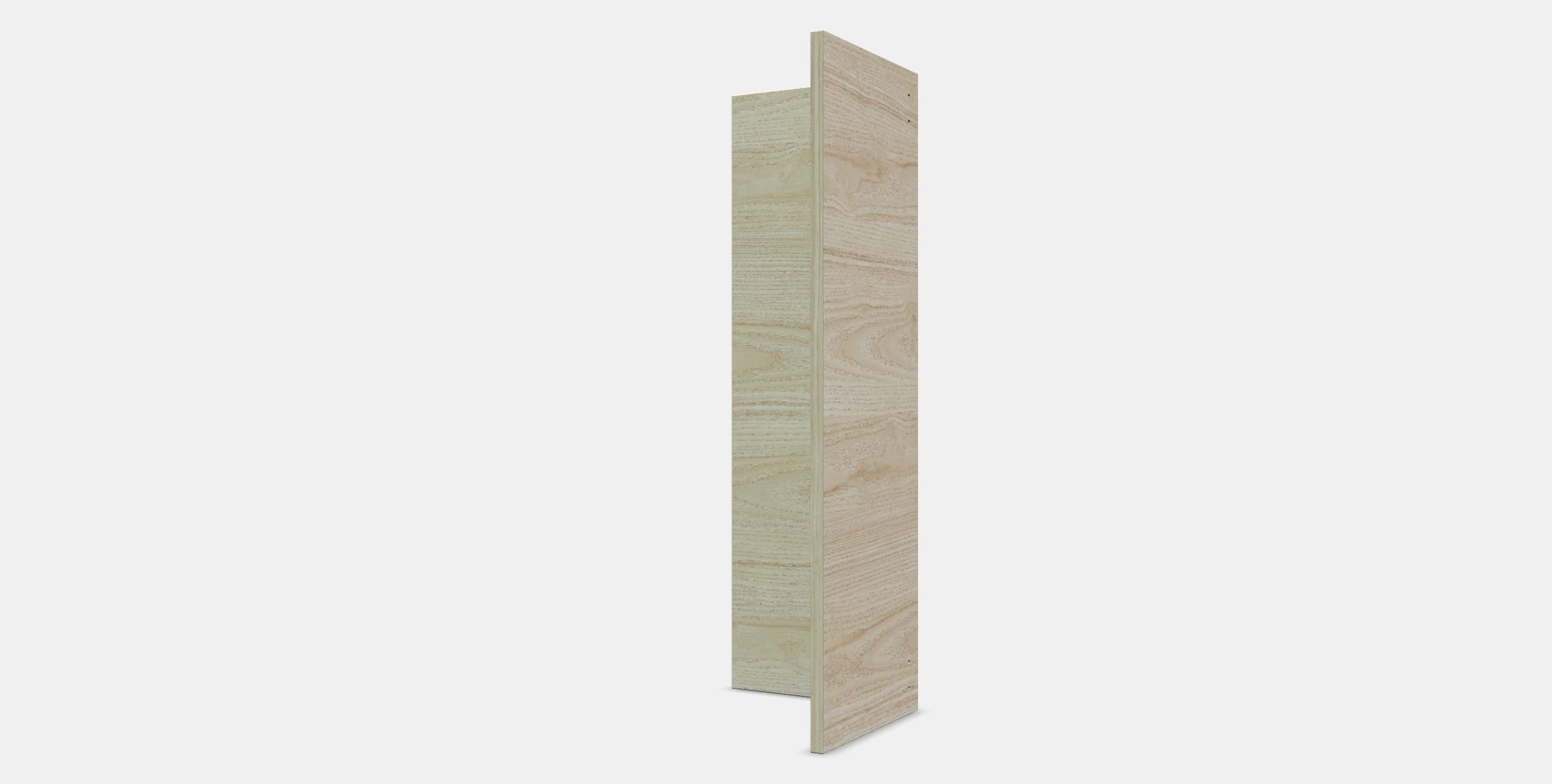 ASKERSUND 2-p door f corner base cabinet set Low-poly 3D model_12