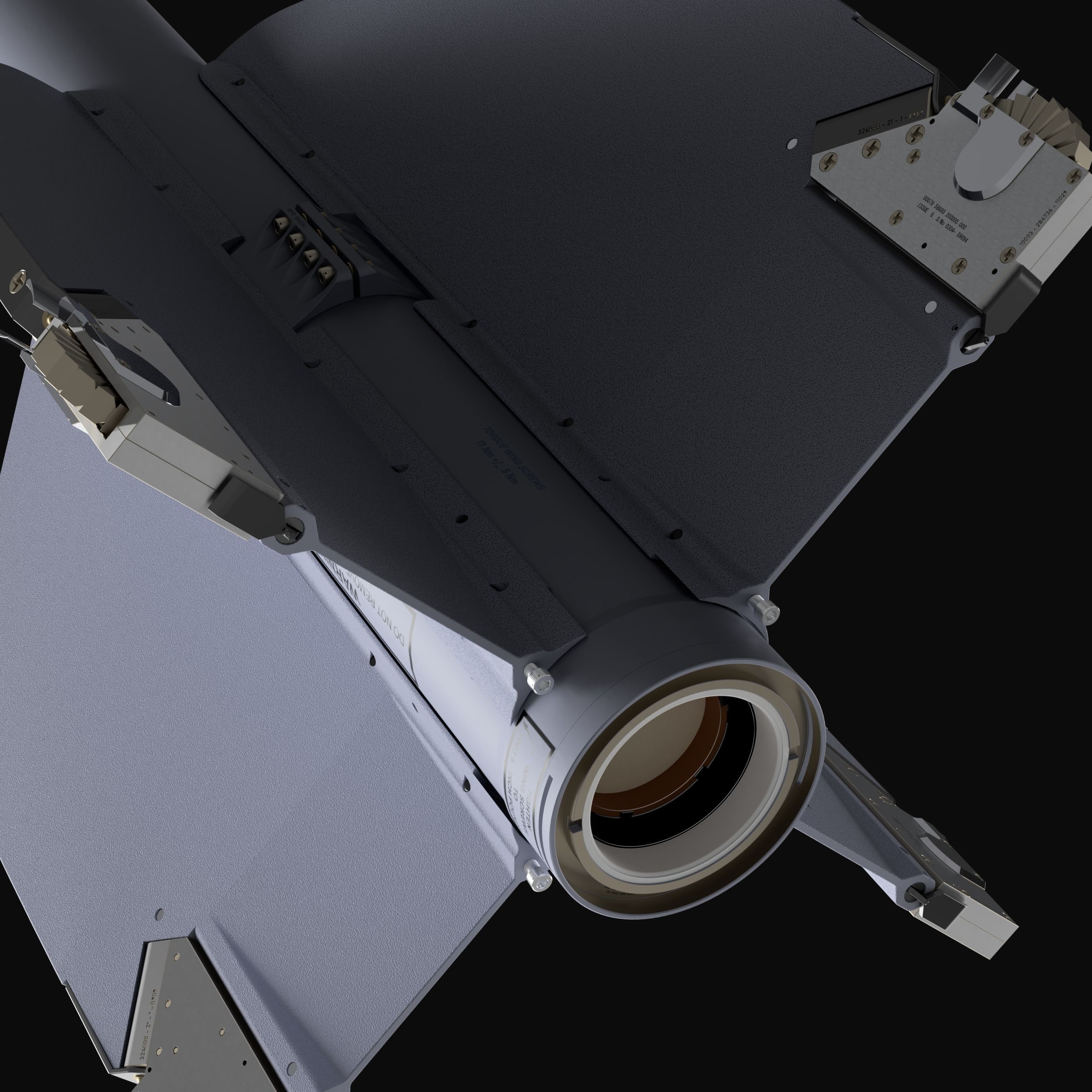 AIM-9L Sidewinder SIMPLIFIED - Extreme Detail - 3D Print Ready 3D print model_16